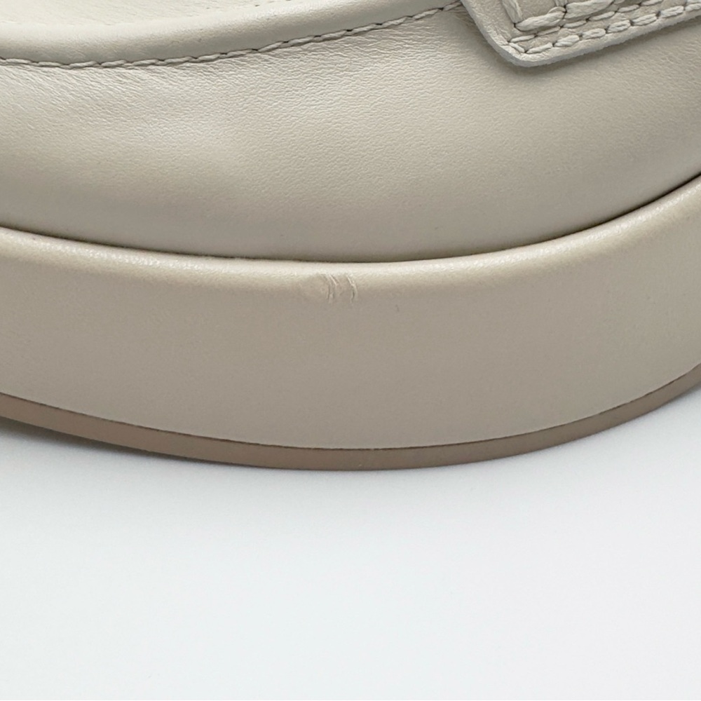 NEW Dolce Vita Yanni Platform Loafer Shoes Round Toe Women's Ivory Size US 7.5 - Picture 11 of 12